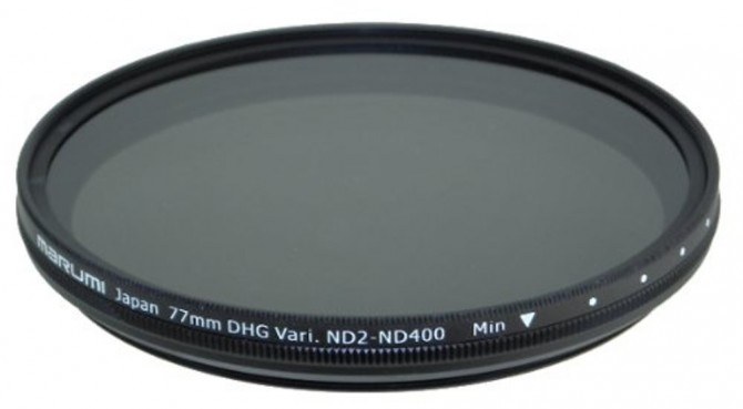 14c Marumi Variable ND2-ND400 DHG filter