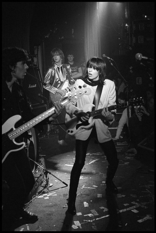 The Pretenders performing at the Nashville Rooms, London on March 9 1979