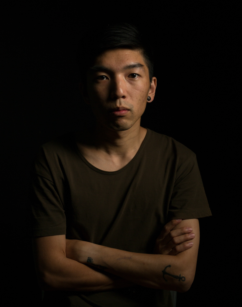 Portrait with key light only