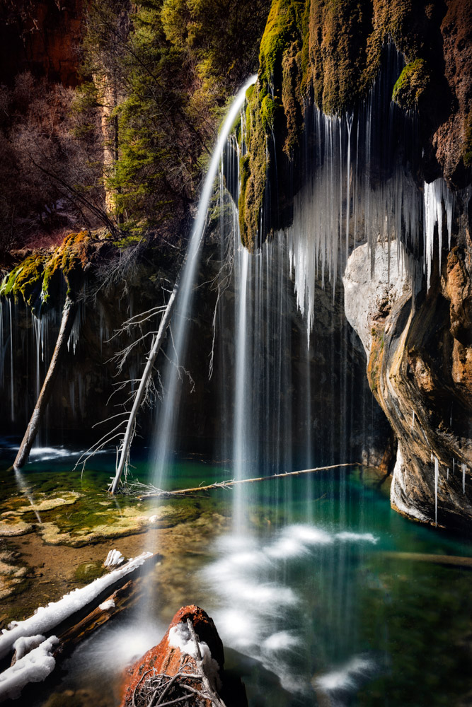 Hanging Lake, Glenwood Canyon, Colorado;&nbsp;Nikon D810, 24–70mm, f/16, 3s, ISO 31