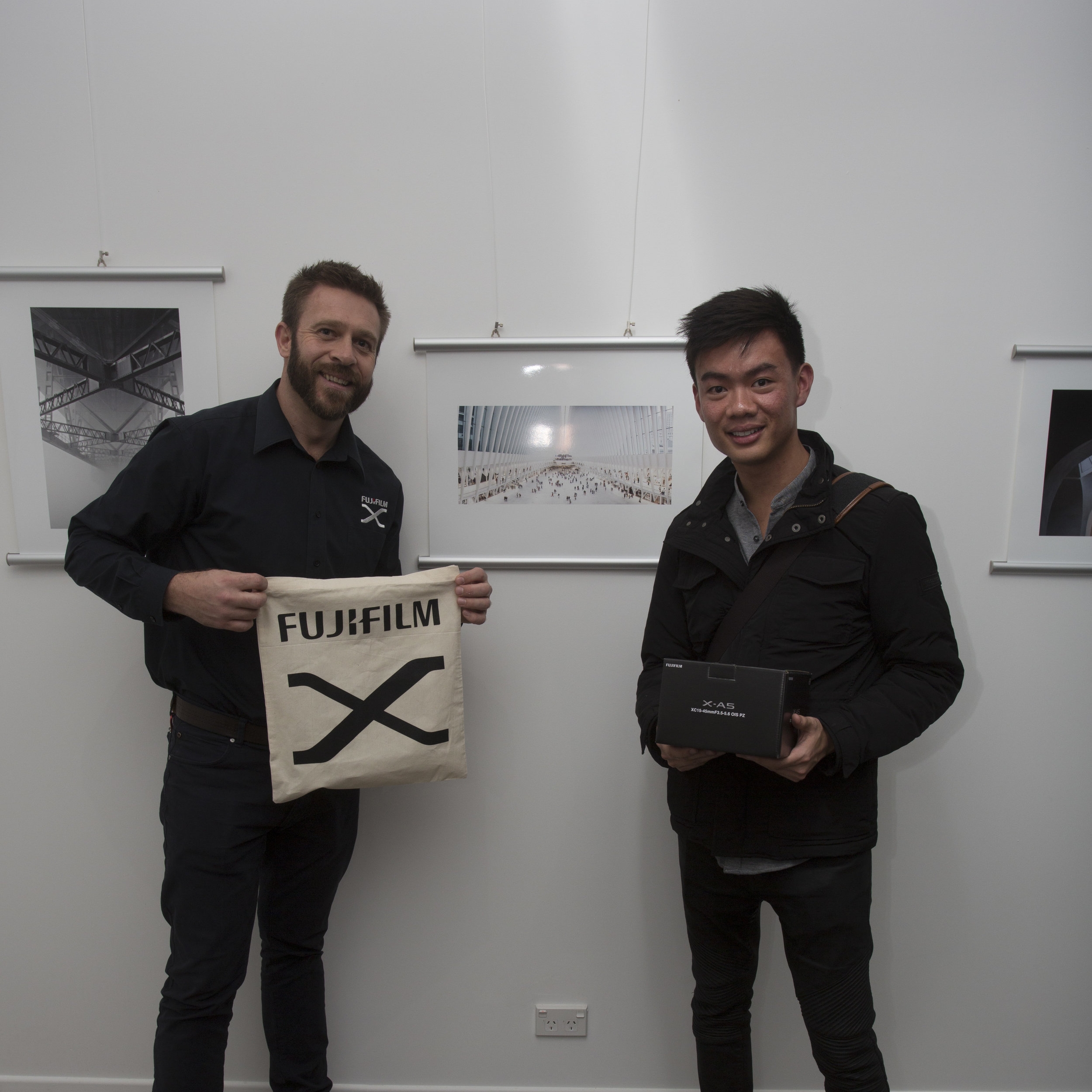  Ira Swales and Benny Tan, awarded second place in Architecture 