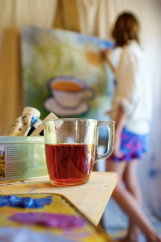 Finalist: A Painter's Tea Break by Murray Chant